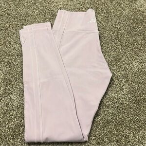 Alphalete purple leggings.